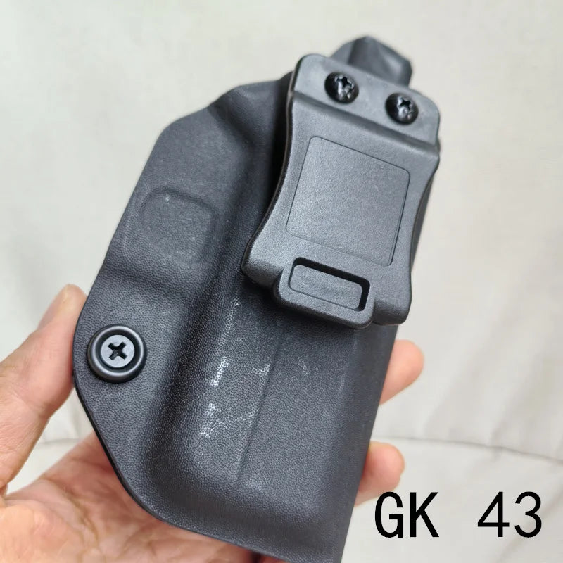 Cwyae IWB Kydex Holster for G/ock 43 G/ock 19 G/ock 26 Inside Concealed Carry Holster G43 G19 G26 #251109