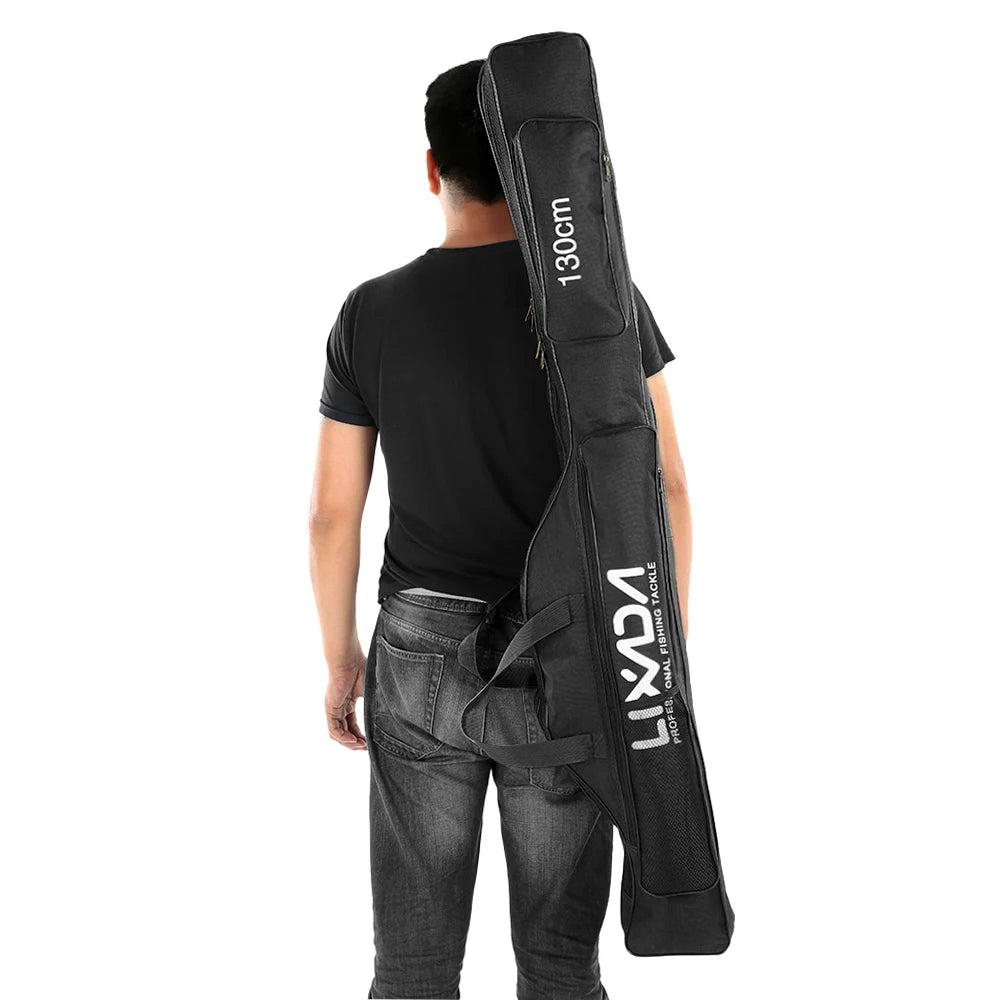210/190/170cm Fishing Bag Oxford Cloth Folding Fishing Rod Reel Bag Fishing Tackle Storage Bags Travel Carry Case