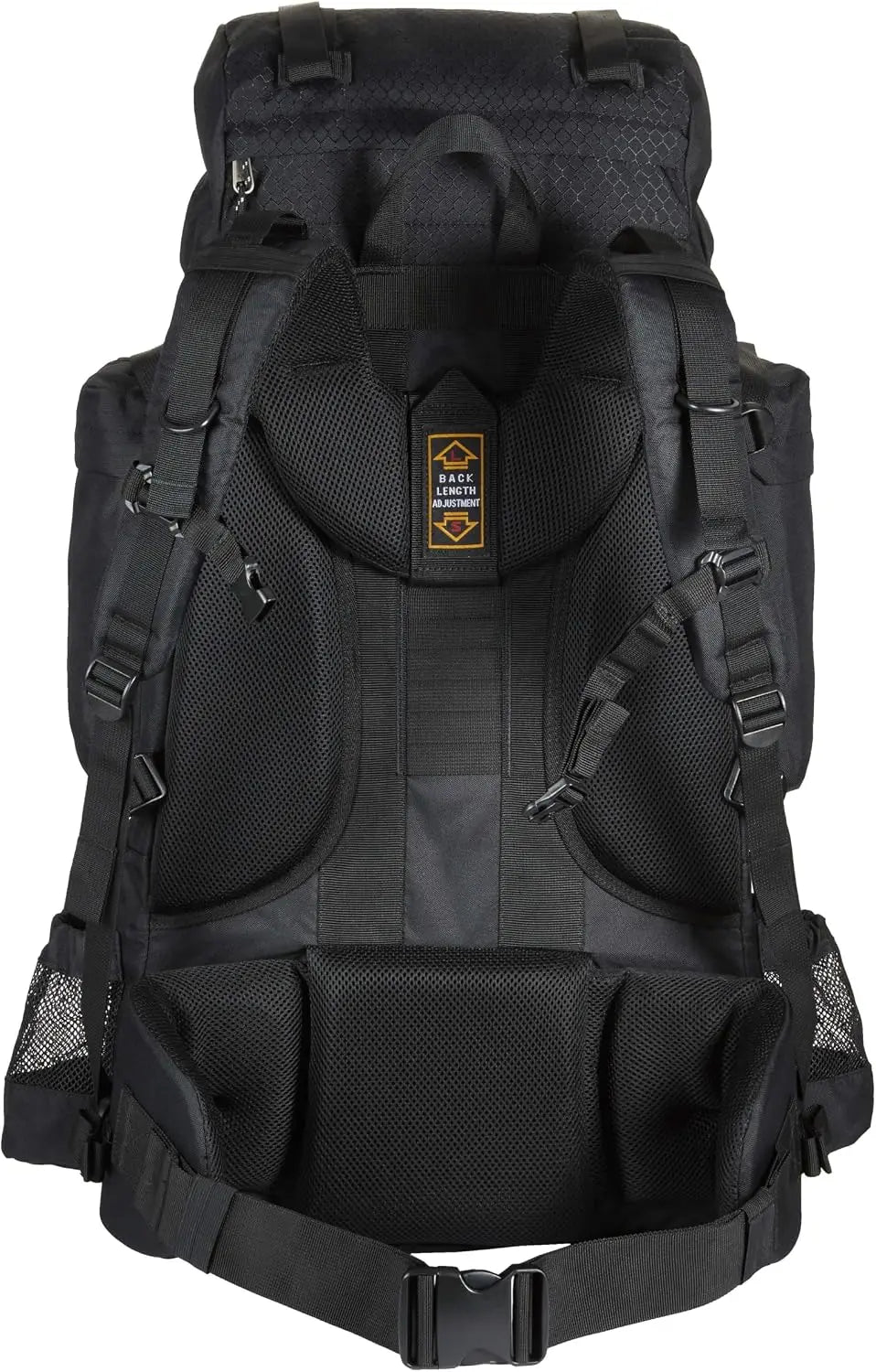 75L Internal Frame Hiking Backpack, Adjustable Straps, Rainfly & Waterproof Cover Included