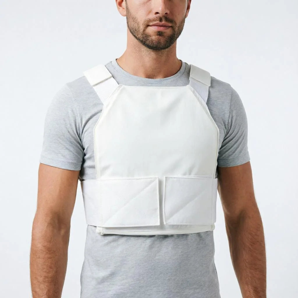 Thin Breathable Concealed Safety Vest-Can Insert 11x14inch 3a Board for Outdoor Safety Protection (Board Not Included)