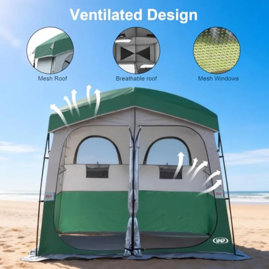Shower Tent for Outdoor Camping Privacy Shelter-Dressing Changing Room-Portable Toilet Tent for Hiking Sun Shelter Picnic Fishi