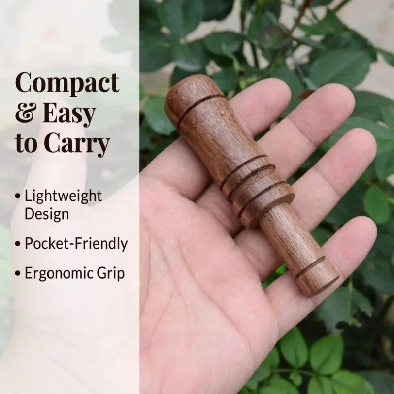 Outdoor Hunting Whistle Decoy Imitate Pheasant Duck Call Voice Call Bird Goose Voice Trap Brown Oak Wooden Whistle Drop Ship