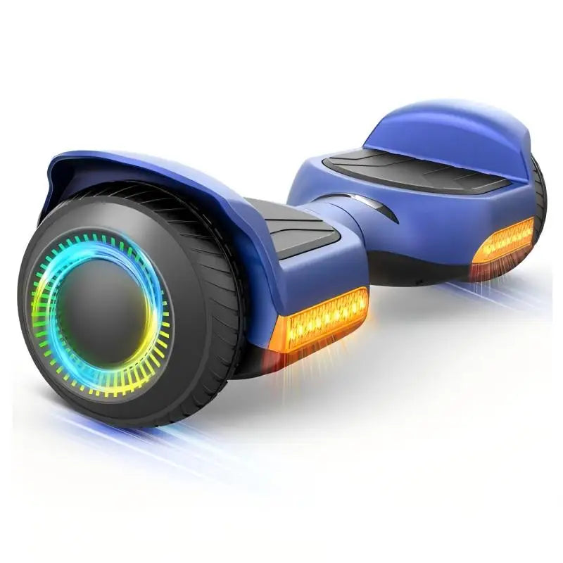 Kids 6.5'' Self Balancing Hoverboard All Terrain with LED Light And Bluetooth Speaker - Portable Smart Transport Device