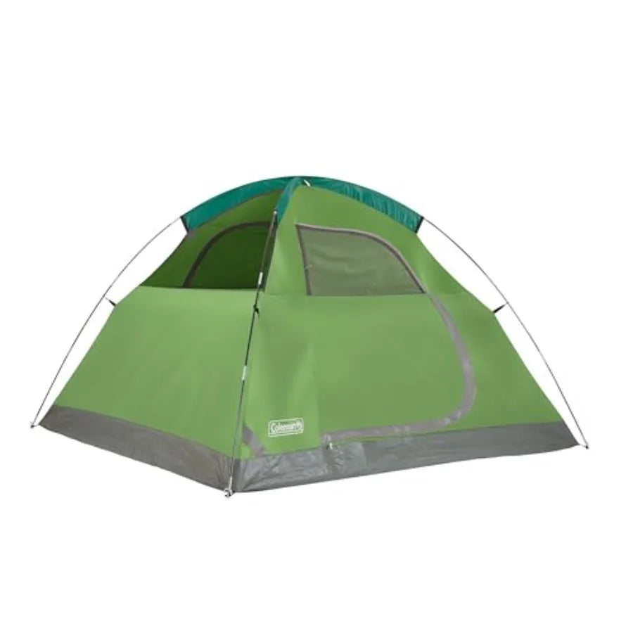 Sundome Camping Tent with Rainfly, 2/3/4/6 Person Tent Sets Up in 10 Mins, Weatherproof Shelter for Camping, Festivals, Backyar