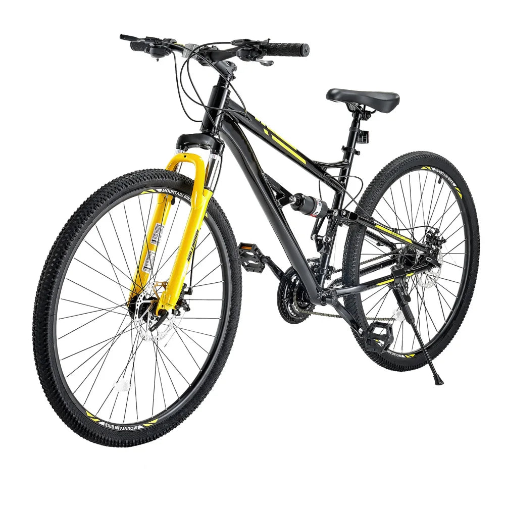 Ye 29" Mountain Bike (MTB) with 24-Speed, Full Suspension, Aluminum Frame and Dual Disc Brakes