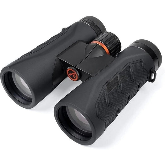 HOME. 10x42 Midas G2 UHD Black Binoculars with Eye Relief for Adults and Kids, High-Powered Binoculars for Hunting,