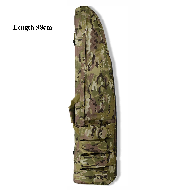 Long Gun Case 98cm 118cm Hunting Gun Airsoft Air Gun Single Shoulder Bags With Cushion Padded Protection Carry Bag