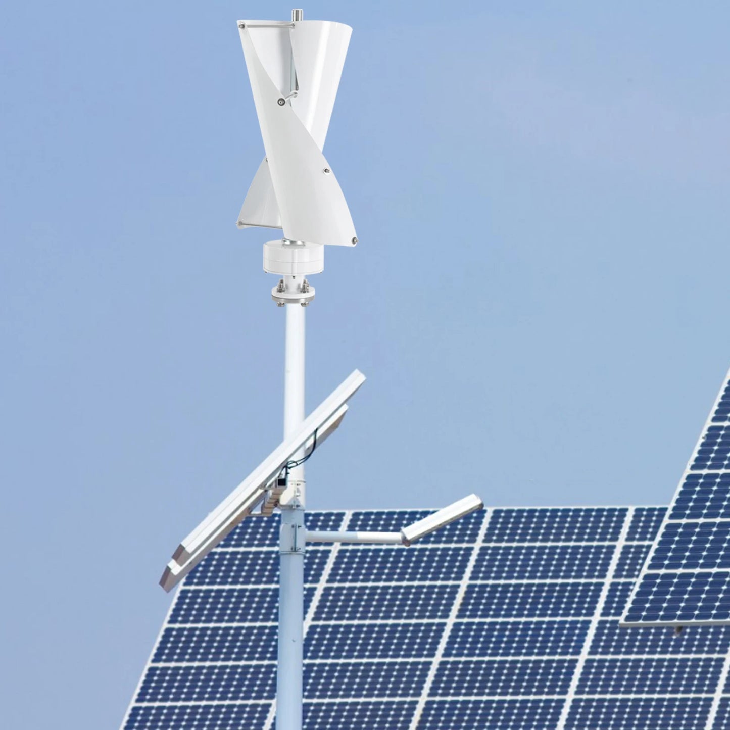 Wind Generator 500W 42.65ft/s Vertical Axis Wind Turbine, permanent Magnet Rotor Wind Turbine Power Generation for Energy Supply