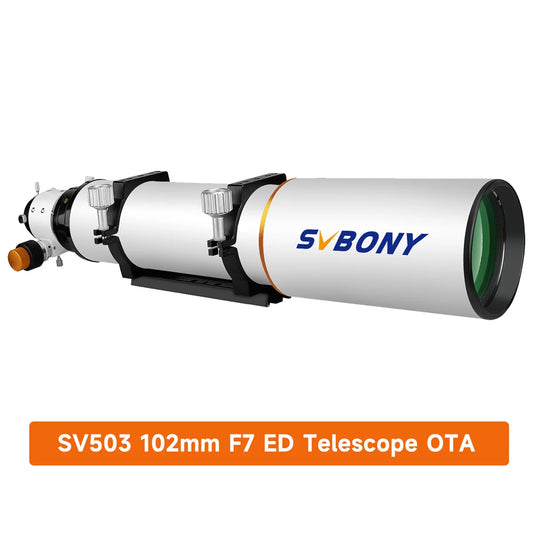 Svbony SV503 Astro telescope 70/80/102ED Extra Low Dispersion Achromatic Refractor OTA For Exceptional Viewing Astrophotography