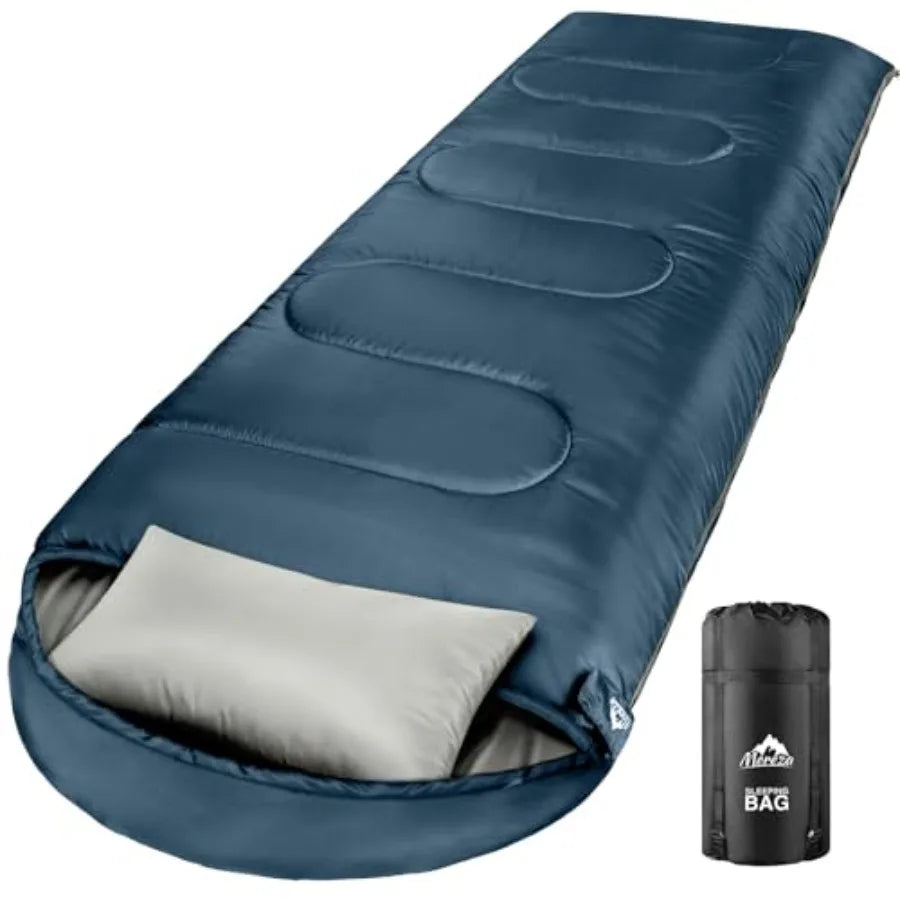 0 Degree Winter Sleeping Bag for Adults with Pillow Cold Weather Sleeping Bag for 4 Season Camping Hiking Backpacking Sleeping