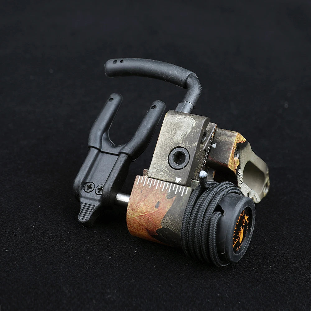Right Hand Arrow Rest Aluminium Alloy Compound Bow Arrow Rest Adjustable for Archery Bow Hunting Shooting Target Accessories
