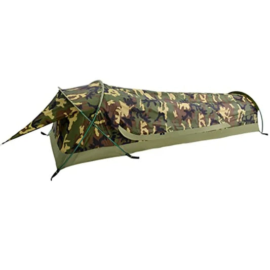 Ultralight Single Person Bivy Tent for Camp Waterproof 1 Man Tent for Camping Hiking Backpacking Hunting Outdoor Survival Gear