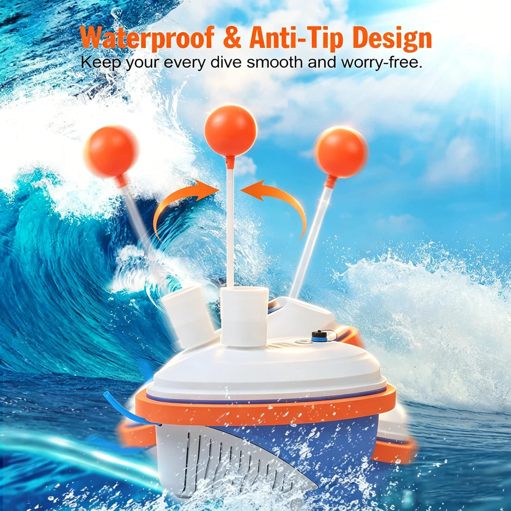 Oxygen Diving Respirator Battery Life Of 8Hours Capable Of Reaching Depths Of Up To 18Meters For Fishing And Rescue Operations