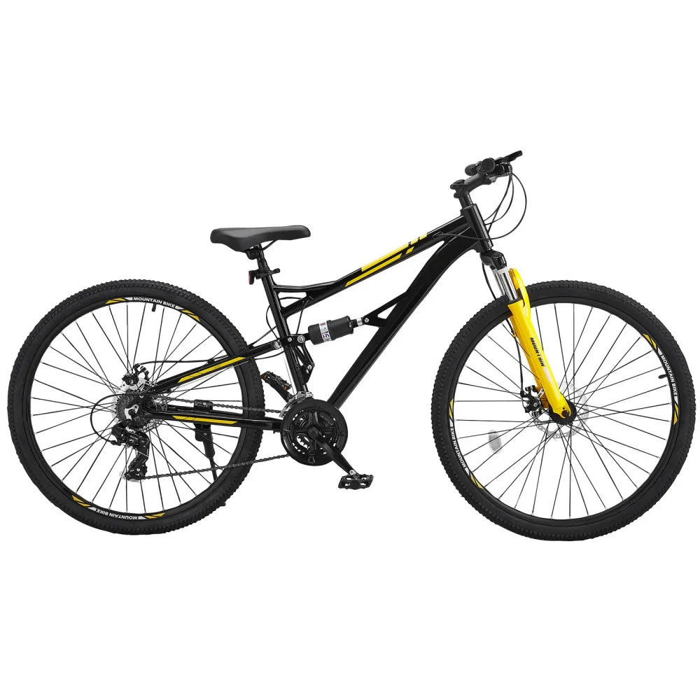 Ye 29" Mountain Bike (MTB) with 24-Speed, Full Suspension, Aluminum Frame and Dual Disc Brakes