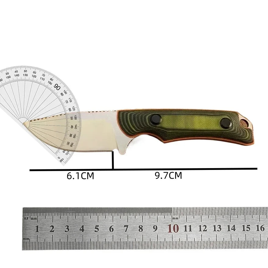 Straight BM 15002/15017 Wilderness Hunting Knife CPM-S30V Blade Wooden/G10 Handle Outdoor Knives Pocket EDC Tools