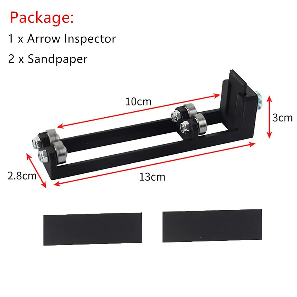 1PC Arrow Shaft Grinding Tool PLA Material Manual Burr Remover Polisher for Carbon Aluminium Glass Fiber Arrow Hunting Practice