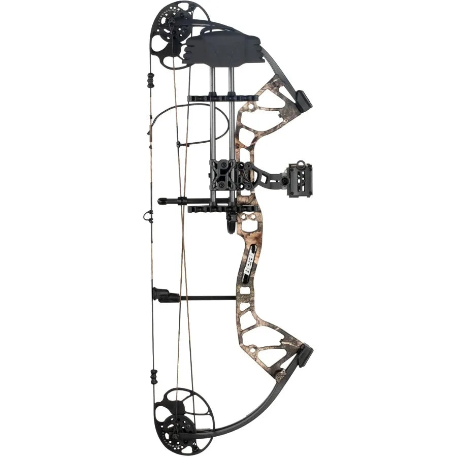 Archery Royale Ready to Hunt Compound Bow Package for Adults and Youth 12 27 Draw Length 550 Lbs Draw Weight Up to 290 FPS
