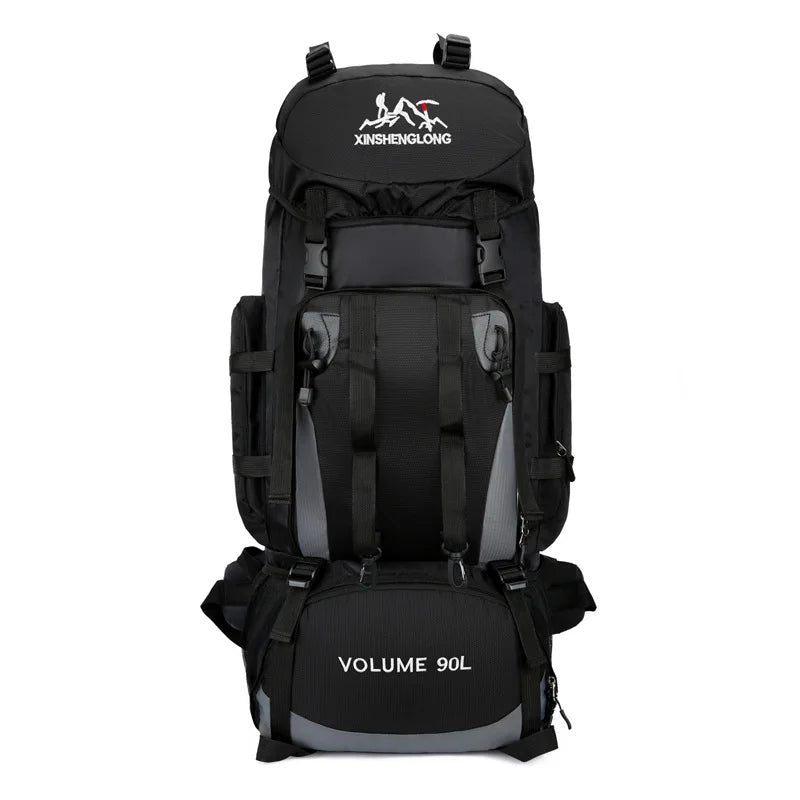 90L Waterproof Hiking Backpack Camping Rucksack Large Capacity Travel Outdoor Sports Bag for Trekking Backpacking and Adventure
