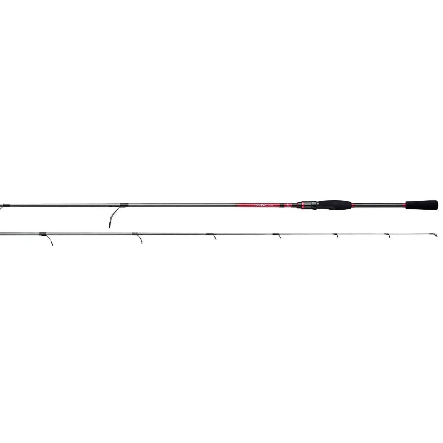 Freshwater spinning rod for ultralight fishing, graphite construction with EVA grips, black color, ultra-sensitive and lightwei
