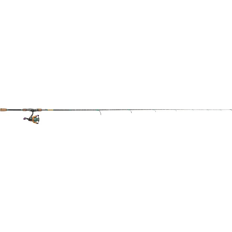 Spinning Fishing Combo | 7' Graphite Rod, Stainless Steel Guides, Cork Handle | 6:2:1 Gear Ratio