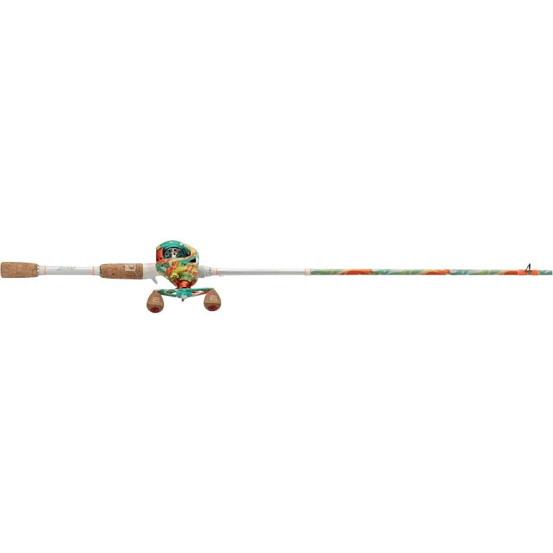 7’6” Krazy Baitcast Combo | 30 TON Carbon Blank | 6.6:1 or 7.3:1 Gear Ratio | Fuji Reel Seat