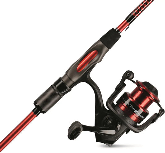 7ft Carbon Spinning Rod and Reel Combo - Lightweight & Strong