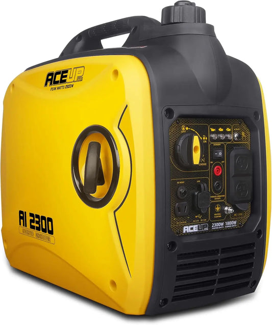 Energy 2300 Watt Portable Inverter Generator, Super Quiet Gas Generator for Home Use, EPA Compliant, Lightweight RV Ready