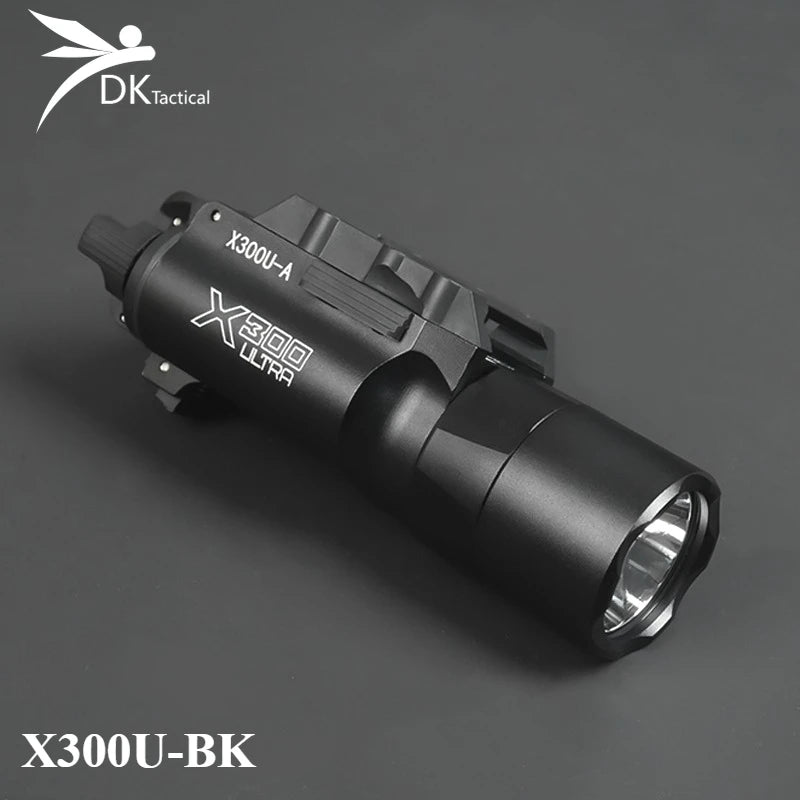 US Warehouse Tactical SF X300 X300U M600C M300 Flashlight Hunting Weapons Scout Light Airsoft Lamp Accessories Fit 20mm Rail