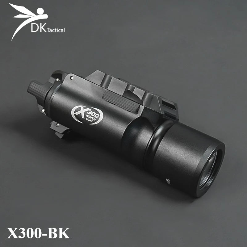 US Warehouse Tactical SF X300 X300U M600C M300 Flashlight Hunting Weapons Scout Light Airsoft Lamp Accessories Fit 20mm Rail