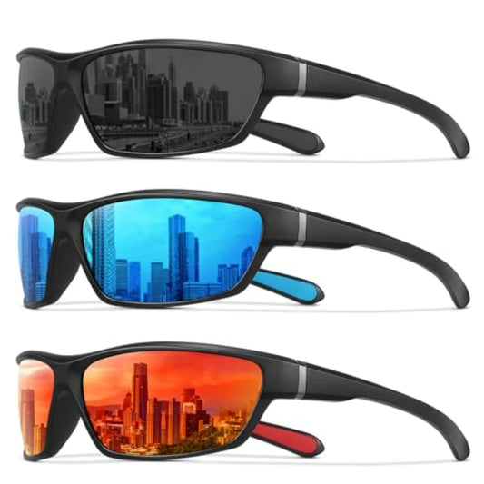 MEETSUN Polarized Sports Sunglasses for Men Women Wrap Around Driving Cycling Golf Fishing Sun Glasses UV400 Protection