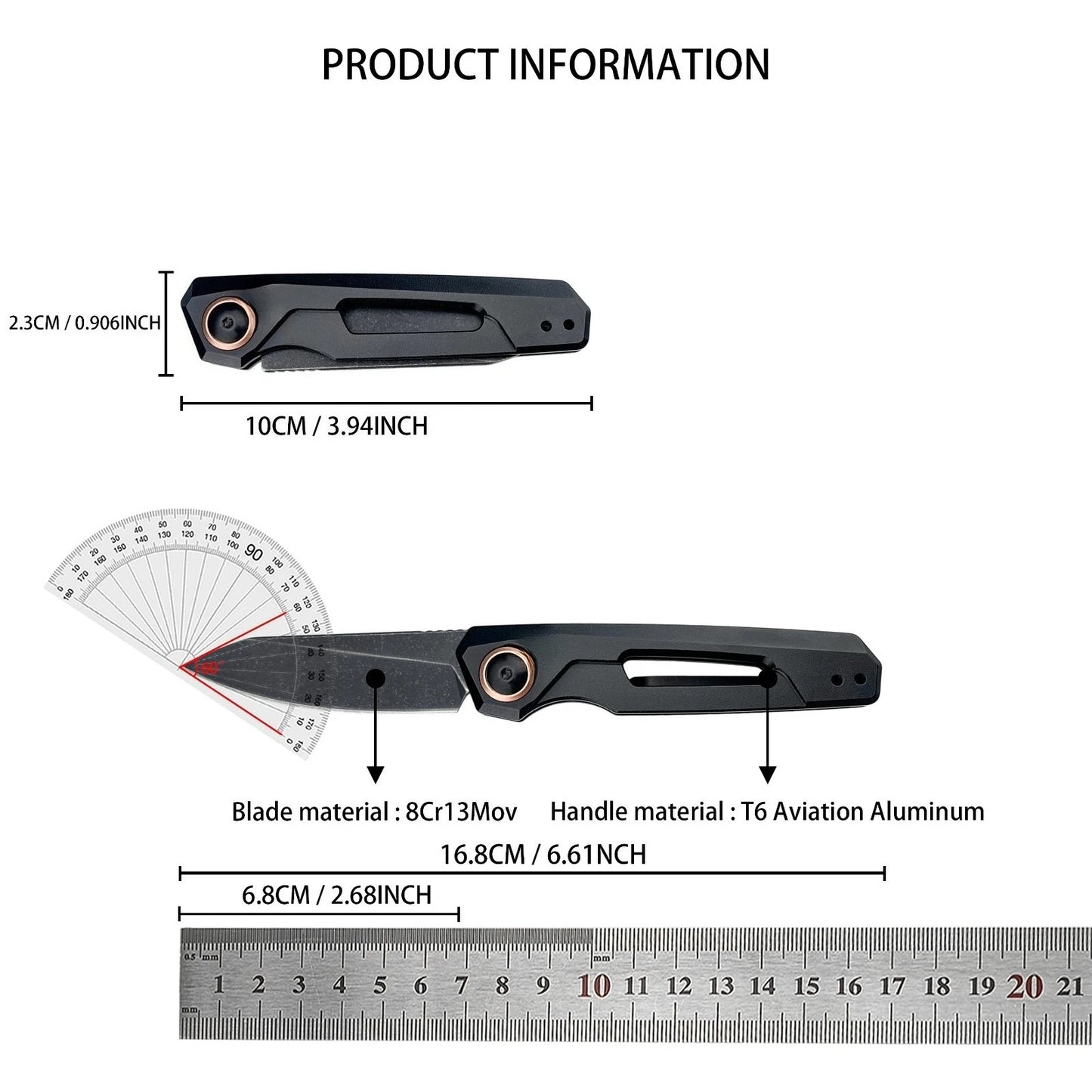 KS7550 Outdoor Multi-purpose Portable Folding Knife Practical Fishing Camping Forest Adventure  Cutting Tool Field Pocket Knife