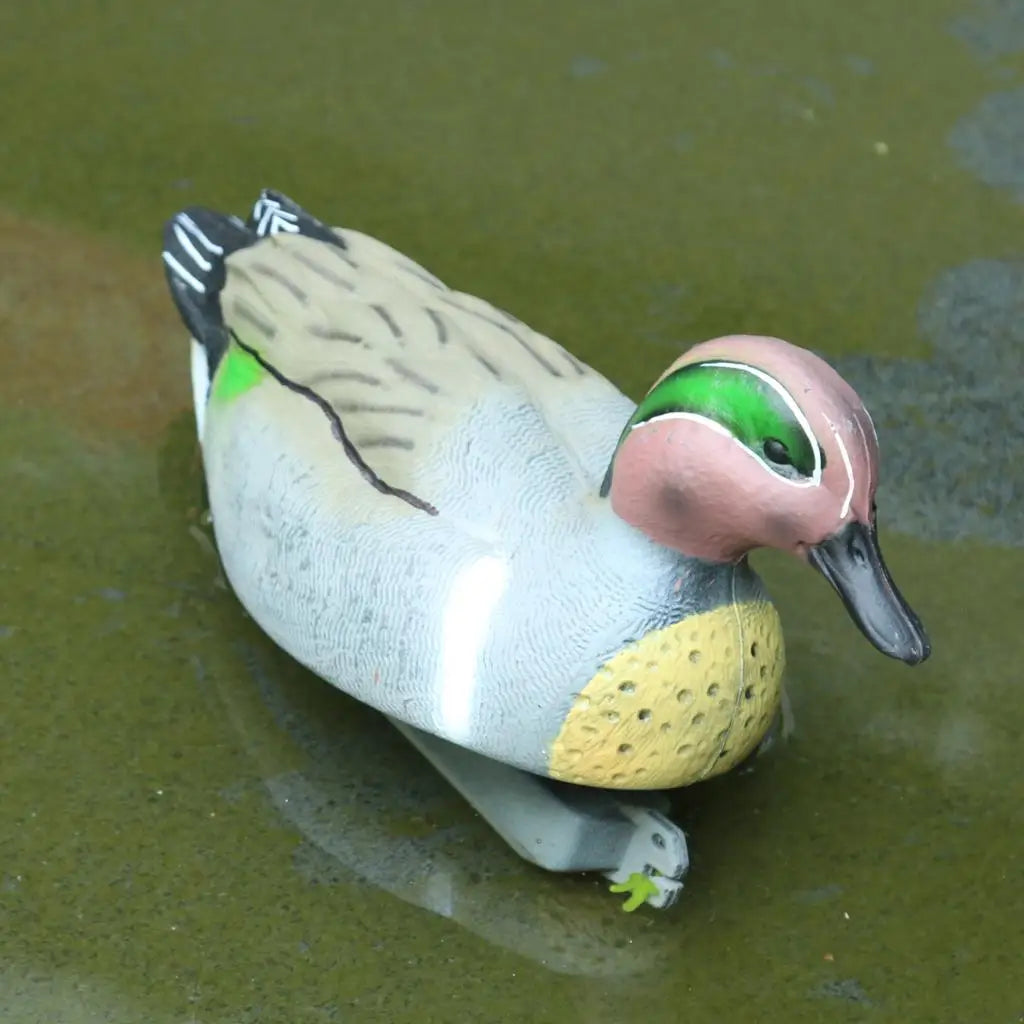 5 Types Realistic Lifelike Duck Figure Garden Decoy Floating Pond