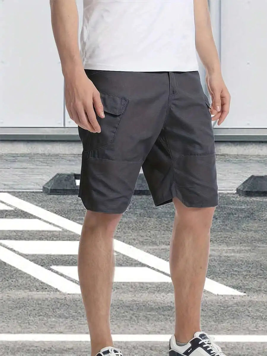 Mens Cargo Shorts Breathable Quick Dry Multi Pocket Tactical Work Shorts