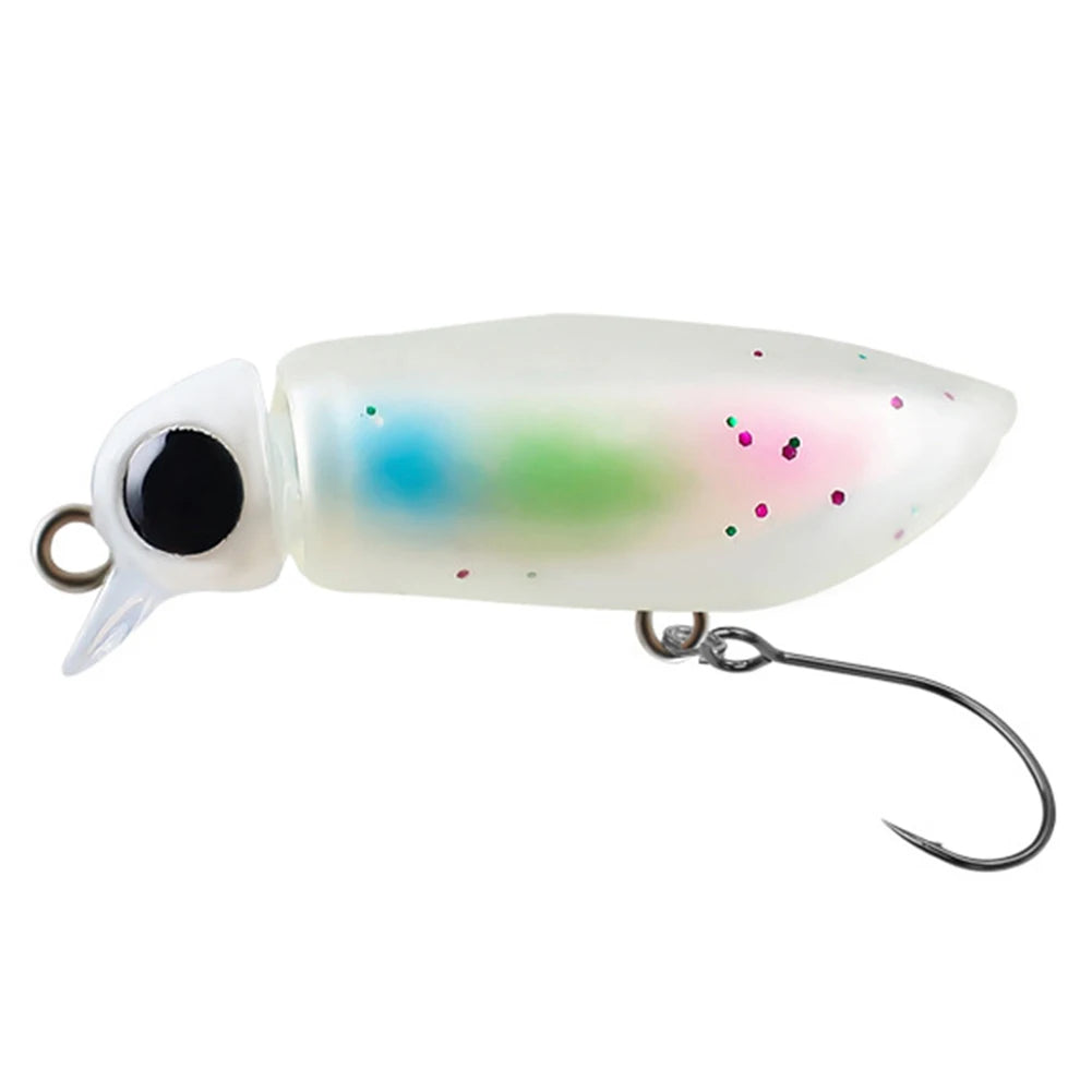 1-30pcs Insect Micro Soft Plastic Bait Trout Spinner Crank Bait Mini Floating Trout Lure Artificial Wobblers For Perch 5color