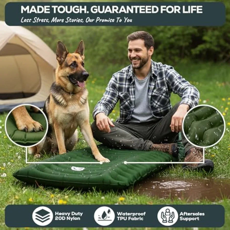 ® Ether 17.5oz Ultralight Camping Sleeping Pad Backpacking Air Mattress Camping Mattress Pad Compact Inflatable Sleeping Mat fo