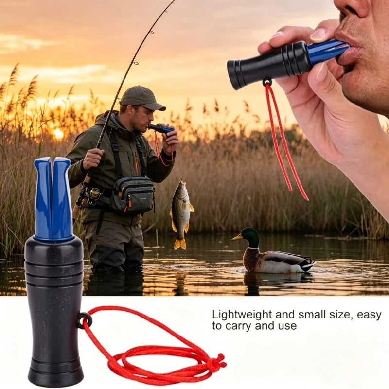 Mallard Duck Call Whistle Portable Lightweight Wildfowl Decoy Outdoor Shoot Duck Call Bird Caller Speaker Bird Caller Speaker