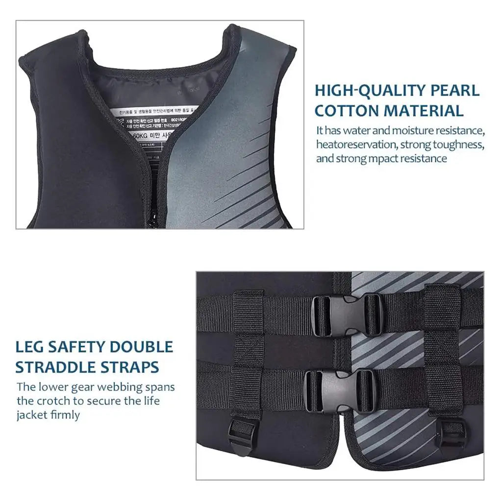 Lifejacket Outdoor Buoyancy Vest Safety Clothes Swimming Kayaking Type1
