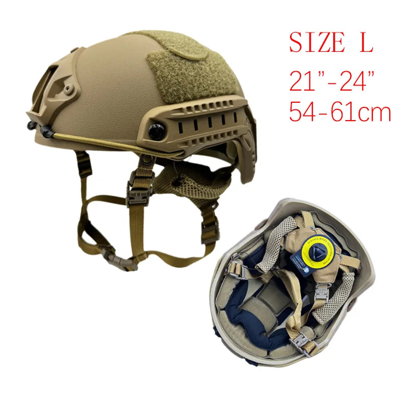 FAST Helmet Airsoft MH Helmet ABS New Thickened Outdoor PJ Air Gun Shooting CS Protective Equipment