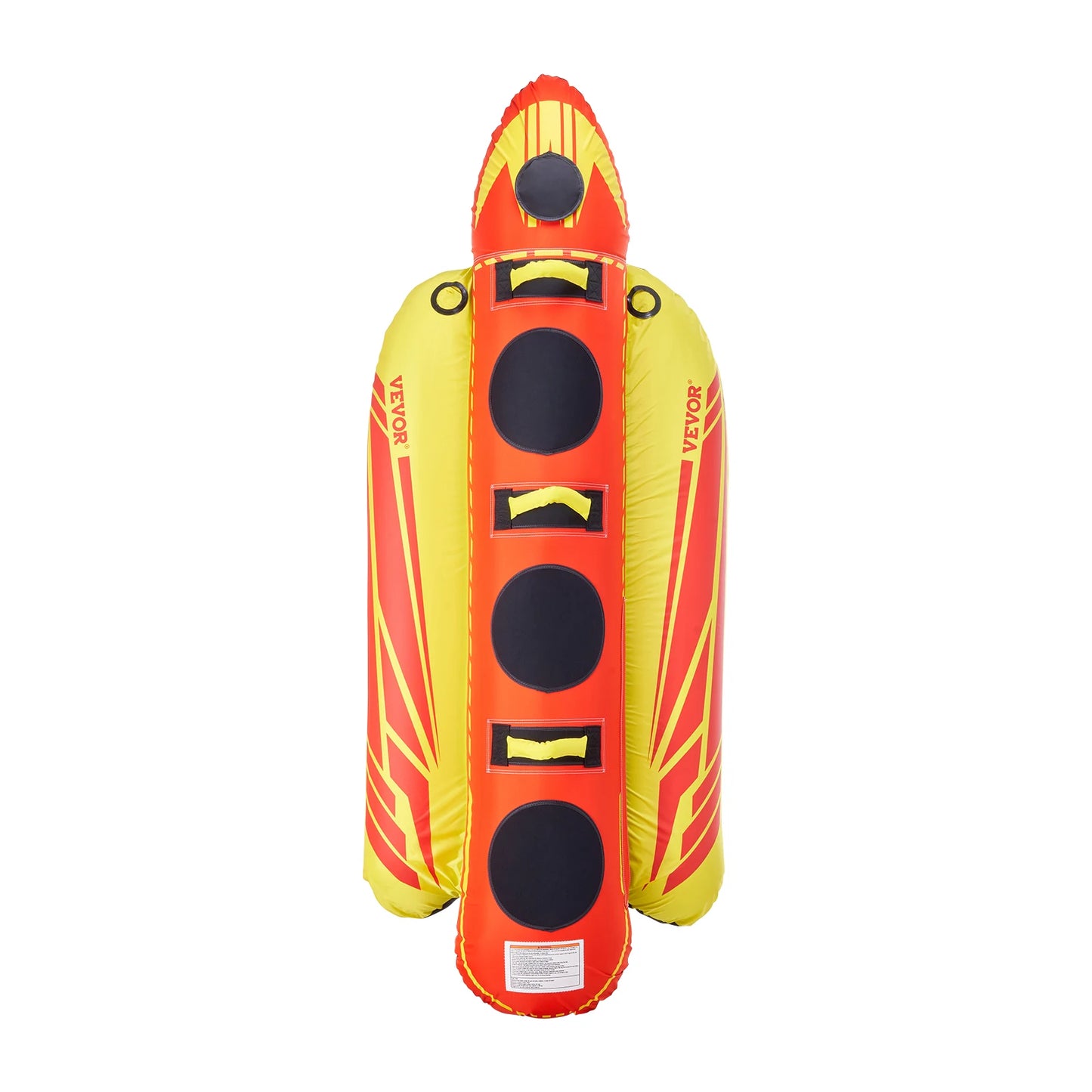 Towable Tubes for Boating 1-3Rider Inflatable Boat Tubes and Towables 510lbs Capacity Hot Dog Water Sport Tube for Boat