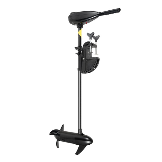 Electric Trolling Outboard Motor 80lbs Thrust, 12V 626W with 5 Forward 3 Reverse Gears, for Fishing Boat 6-8 People