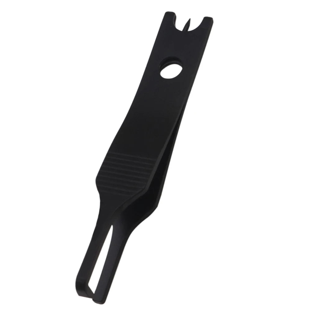 Fishing Line Tweezers Cutter Quick Split Rings Opener Stainless Steel Mini Fishing Pliers Lures Rings Opener Fishing Accessories