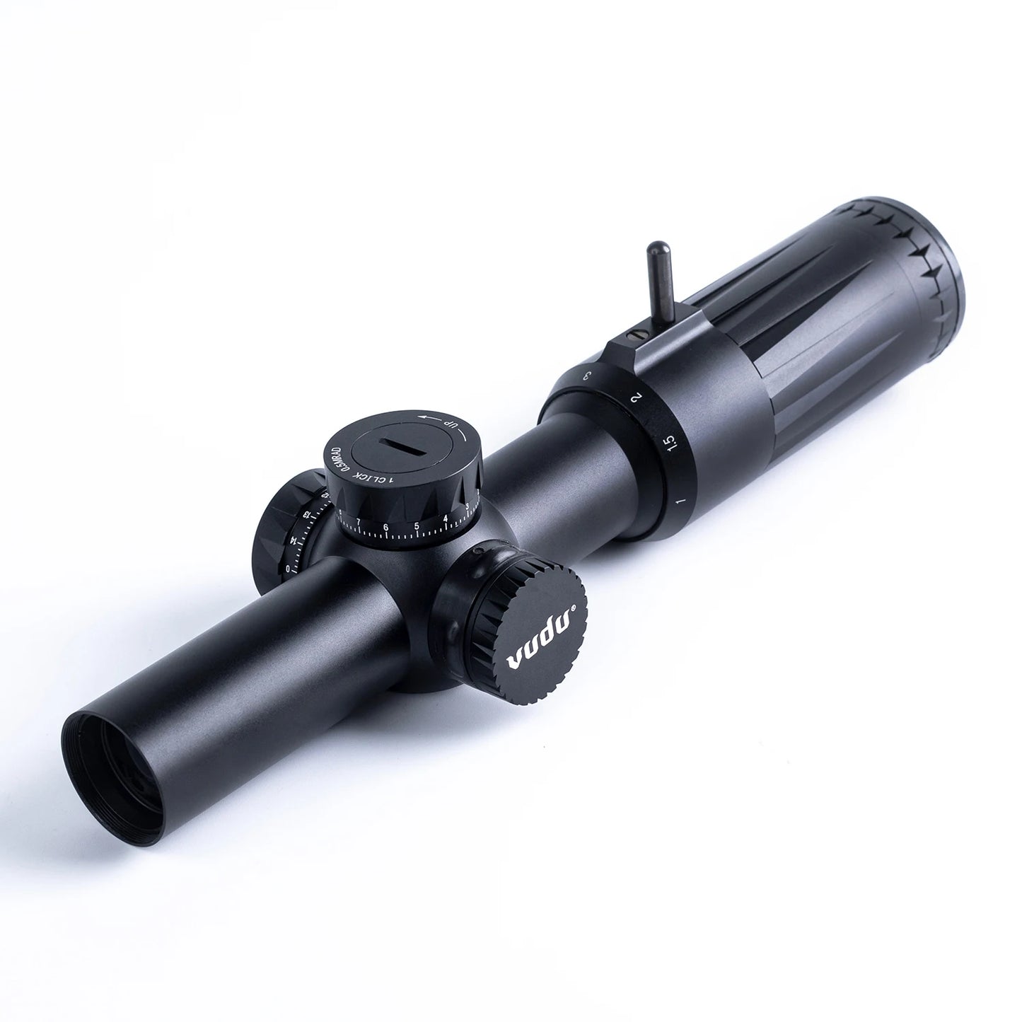 Original E*T*CH VUDU 1-6x24 First Focal Plane(FFP) Precision Rifle Scope SR1 Illuminated Reticle 30mm Tube Short&Medium Range