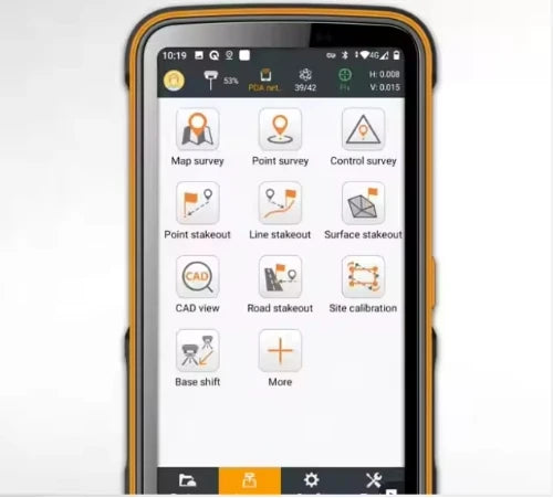 GNSS RTK Software Data Collecting APP Program Field Surveying Landstar8 Android OS Software For Land Surveying CHC Gps Rtk