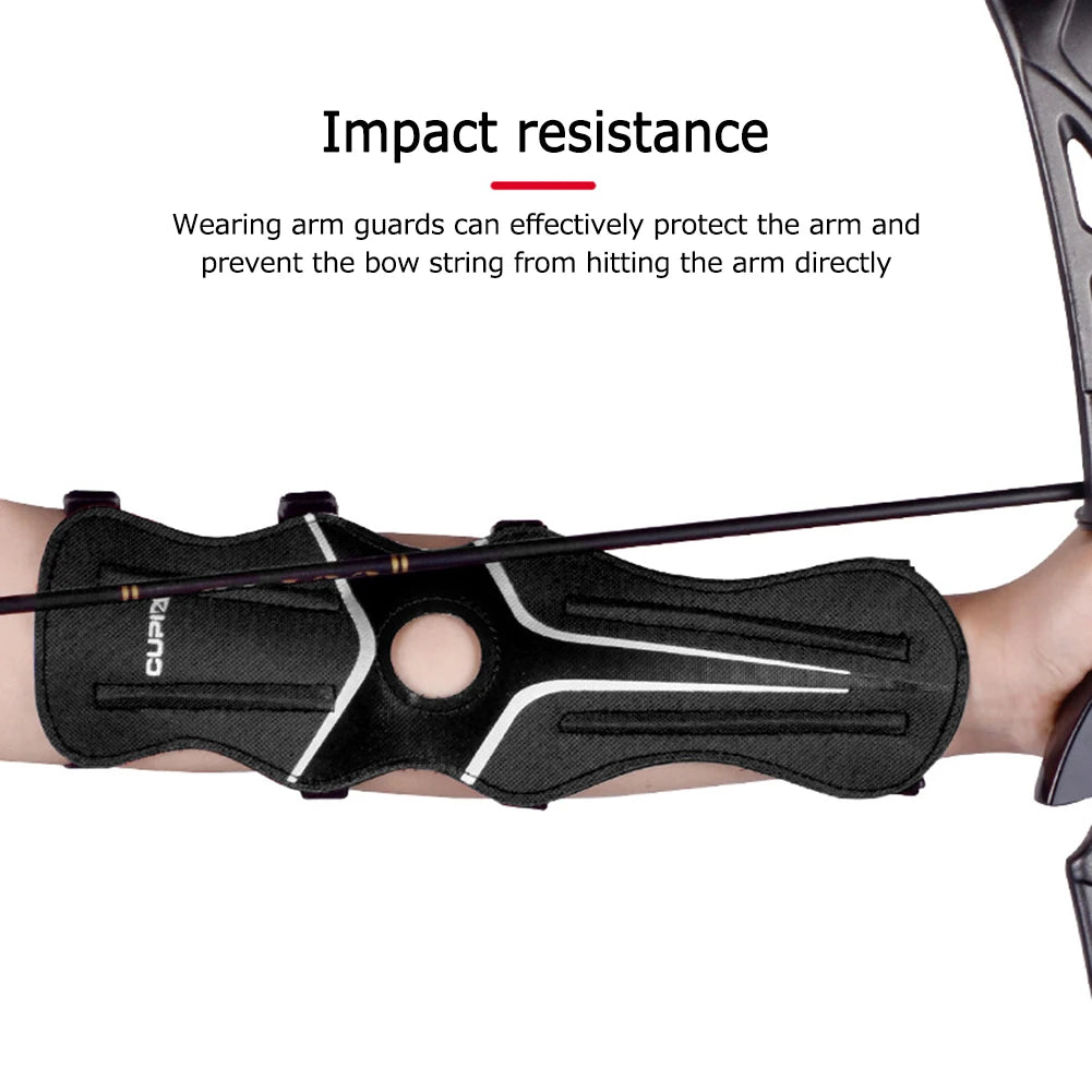 600D Nylon Adjustable Arm Guard Protection Archery Bow Arrow Forearm Protector for Outdoor Hunting Accessories