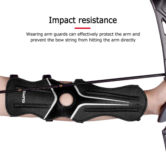 600D Nylon Adjustable Arm Guard Protection Archery Bow Arrow Forearm Protector for Outdoor Hunting Accessories