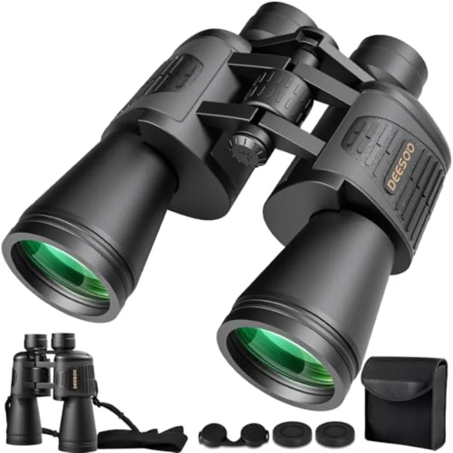 20x52 Binoculars for Adults High Powered - HD Large View Binoculars with Low Light Vision - Professional Binocular for Bird Wat