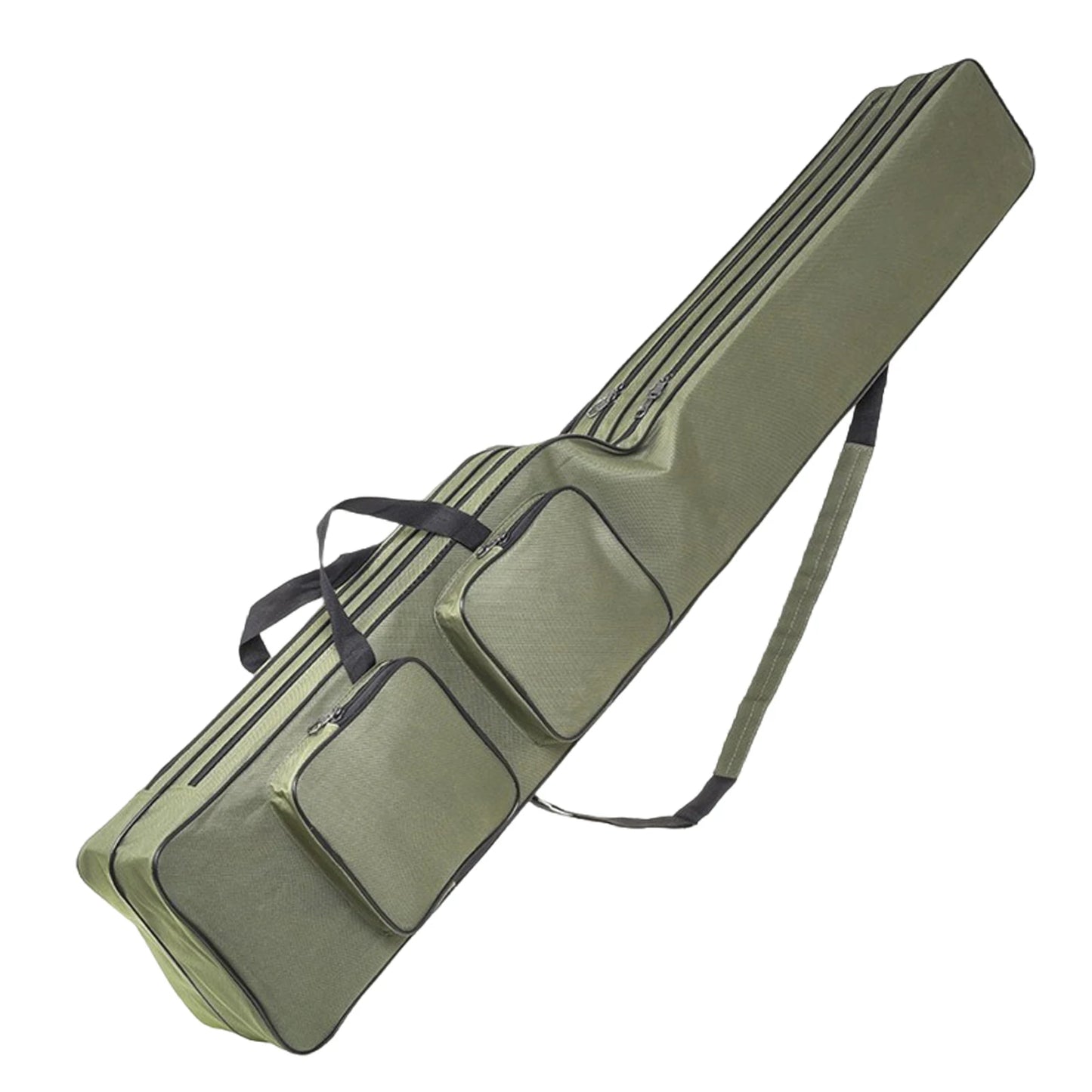Fish Tackle Rod Holdall Bag Waterproof Oxford Fishing Reel Tackle Storage Bag Case Large Capacity for Men Travel Gift
