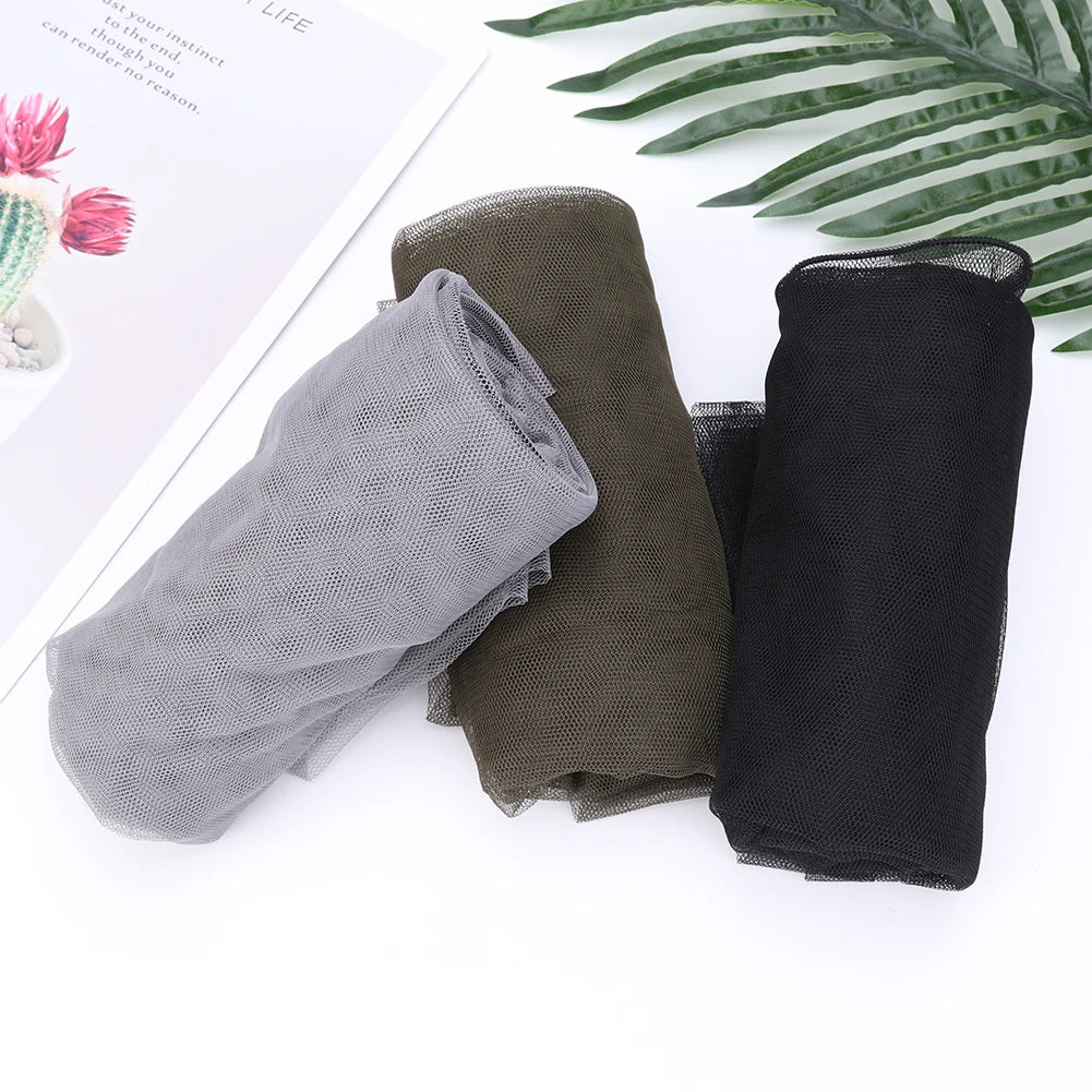 Summer Anti Mosquito Bug Mesh Pants Insect Net Cover Bug Protection Net Pants with Storage Bag Outdoor Fishing Apparel