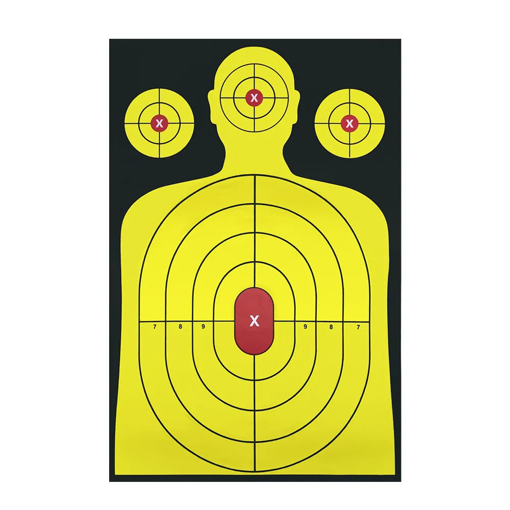 10PCS 58X88cm Shooting Target Paper Human Body Shape Shooting Targets Outdoor Sports Hunting Training Practice Paper