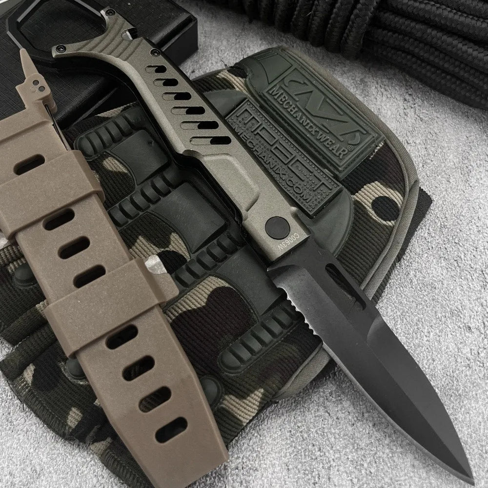 Best-Selling MH Survival Folding Knife: N690 Blade, T6 Aluminum Alloy Handle—Everyday Carry, Adventure, Outdoor, Jungle Cutting Knife; Camping, Hiking, and Rescue Tool—Perfect Gift